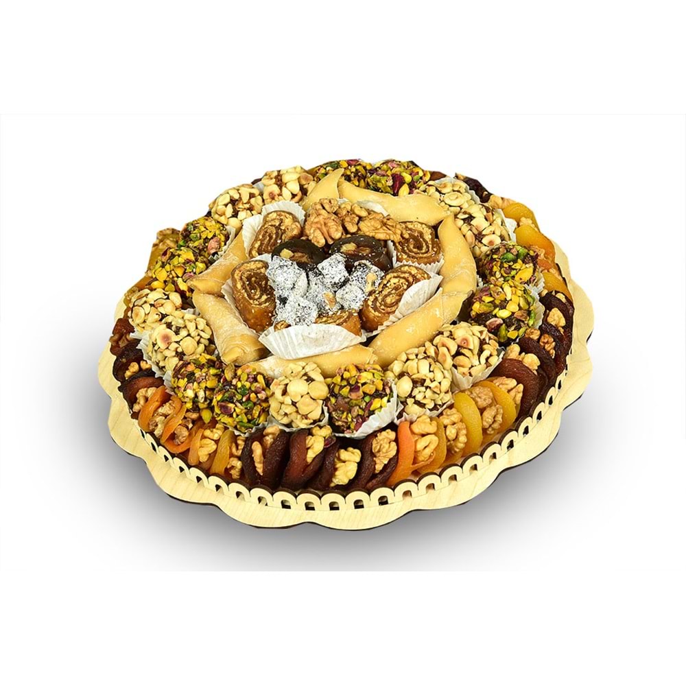 Special Karışık Hediyelik Katlı Yuvarlak Süper Paket (2,2 kg)