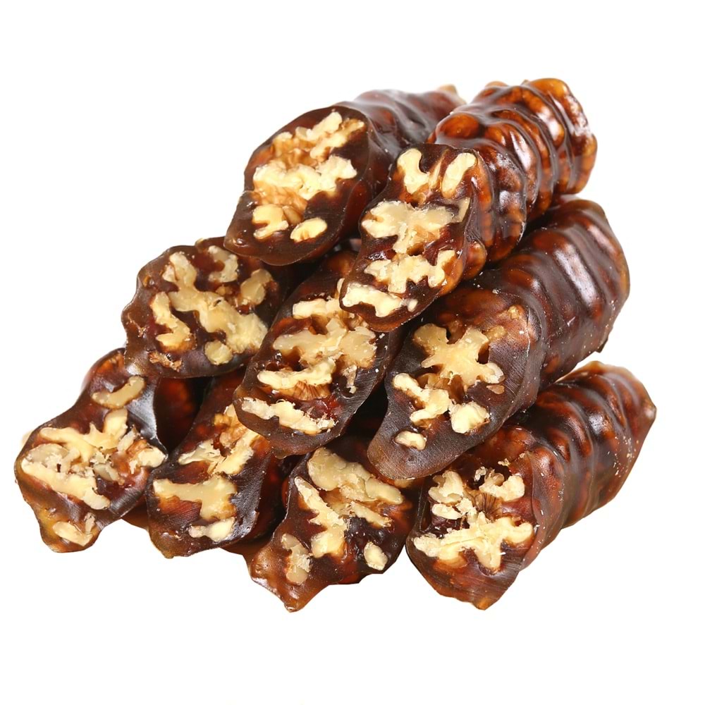 Cevizli Üzüm Sucuğu (Duble Cevizli) 1 Kg