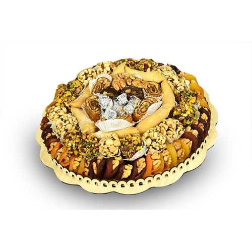 Special Karışık Hediyelik Katlı Yuvarlak Süper Paket (2,2 kg)