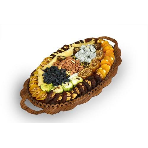 Special Karışık Hediyelik Paket Oval Tepsi (1,8 Kg)